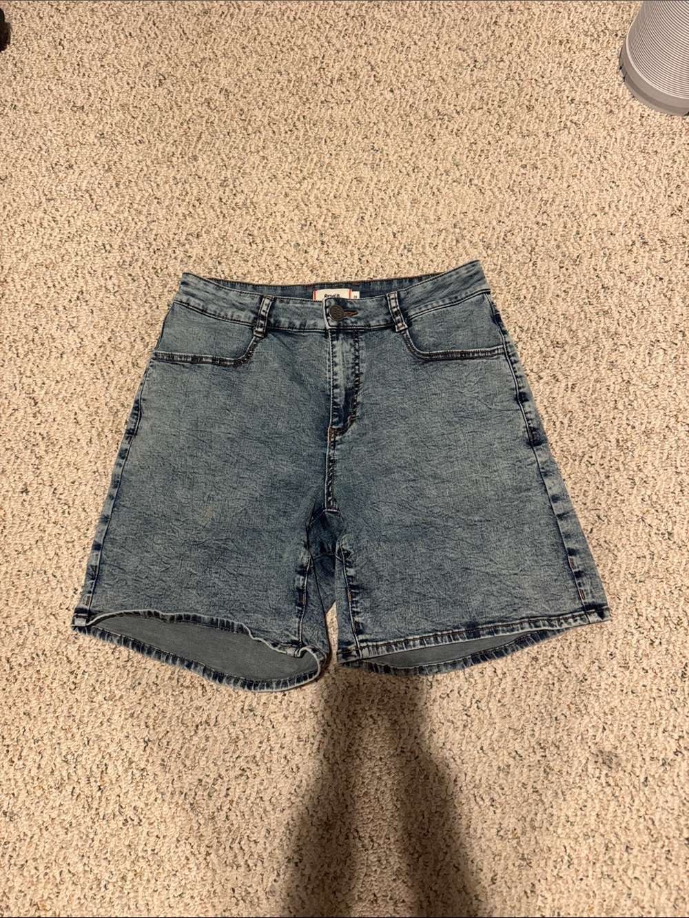 Ripton High-Rise Light Blue Jean Shorts for Women